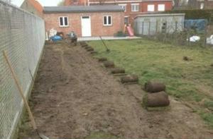 Oude zode afpellen